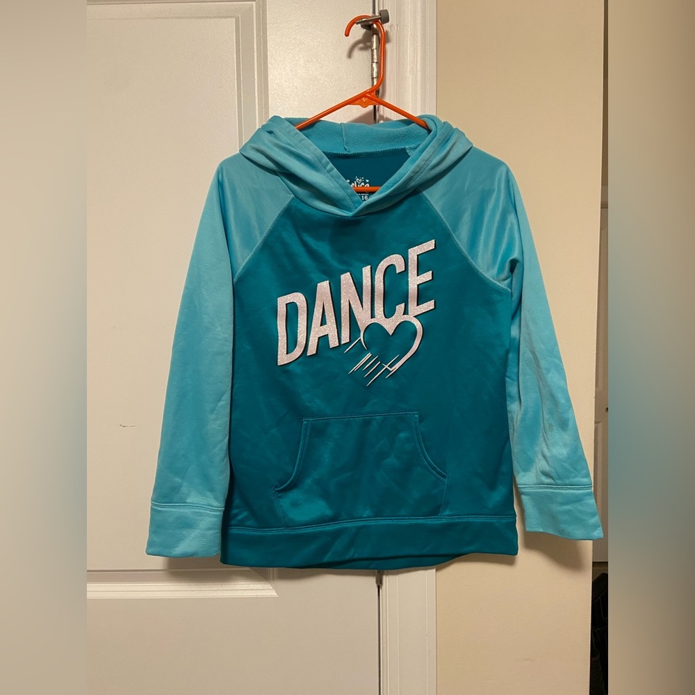 Justice dance pullover sweatshirt.